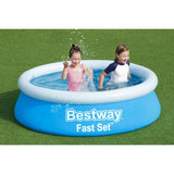 Inflatable pool Bestway Blue 940 L 183 X 51 cm-10