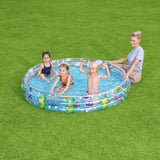 Inflatable Paddling Pool for Children Bestway Navy 183 x 33 cm-1