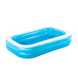 Inflatable Paddling Pool for Children Bestway Multicolour 262 x 175 x 51 cm-6
