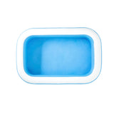 Inflatable Paddling Pool for Children Bestway Multicolour 262 x 175 x 51 cm-4