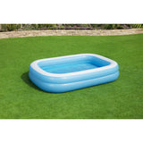 Inflatable Paddling Pool for Children Bestway Multicolour 262 x 175 x 51 cm-1