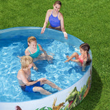 Inflatable Paddling Pool for Children Bestway Dinosaurs 244 x 46 cm-21