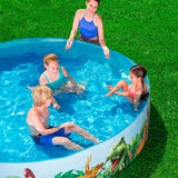 Inflatable Paddling Pool for Children Bestway Dinosaurs 244 x 46 cm-13