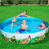Inflatable Paddling Pool for Children Bestway Dinosaurs 244 x 46 cm-11