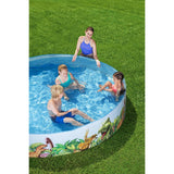 Inflatable Paddling Pool for Children Bestway Dinosaurs 244 x 46 cm-1