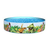 Inflatable Paddling Pool for Children Bestway Dinosaurs 183 x 38 cm-0
