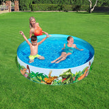 Inflatable Paddling Pool for Children Bestway Dinosaurs 183 x 38 cm-18