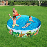 Inflatable Paddling Pool for Children Bestway Dinosaurs 183 x 38 cm-14