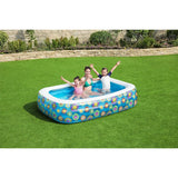 Inflatable Paddling Pool for Children Bestway Multicolour 305 x 183 x 56 cm Floral-9