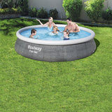 Inflatable pool Bestway Grey 7340 L 396 x 84 cm-8