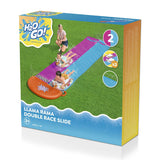 Bestway Sliding Track with Inflatable Double Llama Animals 488x138 cm +3 Years Garden 52320-5
