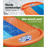Water Slide Bestway 488 x 207,5 cm Sliding Triple-12
