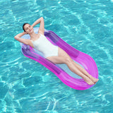 Inflatable Pool Chair Bestway Aqua 160 x 84 cm 74 x 153 x 28 cm-2