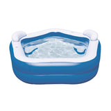 Inflatable Paddling Pool for Children Bestway Multicolour 213 x 206 x 69 cm-20
