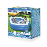 Inflatable Paddling Pool for Children Bestway Multicolour 213 x 206 x 69 cm-16