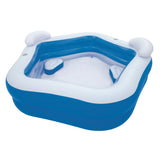 Inflatable Paddling Pool for Children Bestway Multicolour 213 x 206 x 69 cm-8