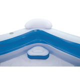 Inflatable Paddling Pool for Children Bestway Multicolour 213 x 206 x 69 cm-2