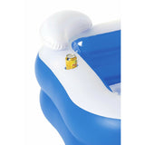 Inflatable Paddling Pool for Children Bestway Multicolour 213 x 206 x 69 cm-7