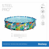 Detachable Pool Bestway Steel Pro 305 x 66 cm-2
