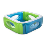 Inflatable Paddling Pool for Children Bestway 168 x 168 x 56 cm-0