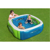 Inflatable Paddling Pool for Children Bestway 168 x 168 x 56 cm-2