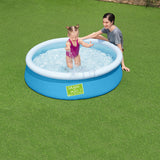 Inflatable Paddling Pool for Children Bestway 477 L 152 x 38 cm-4