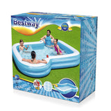 Inflatable Paddling Pool for Children Bestway Multicolour 305 x 274 x 46 cm-12