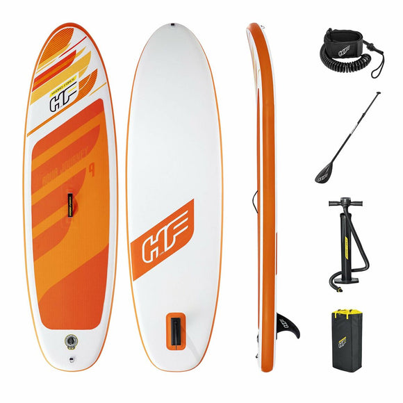 Inflatable Paddle Surf Board with Accessories Bestway Hydro-Force 274 x 76 x 12 cm-0