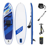 Inflatable Paddle Surf Board with Accessories Bestway Hydro-Force 305 x 84 x 12 cm-0