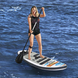 Inflatable Paddle Surf Board with Accessories Bestway Hydro-Force White 305 x 84 x 12 cm-17