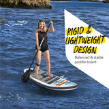 Inflatable Paddle Surf Board with Accessories Bestway Hydro-Force White 305 x 84 x 12 cm-9