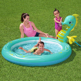 Inflatable Paddling Pool for Children Bestway Sea Horse 188 x 160 x 86 cm-21
