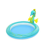 Inflatable Paddling Pool for Children Bestway Sea Horse 188 x 160 x 86 cm-5