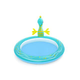 Inflatable Paddling Pool for Children Bestway Sea Horse 188 x 160 x 86 cm-4