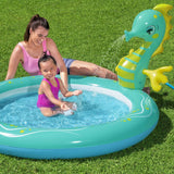 Inflatable Paddling Pool for Children Bestway Sea Horse 188 x 160 x 86 cm-16