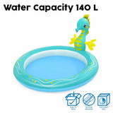 Inflatable Paddling Pool for Children Bestway Sea Horse 188 x 160 x 86 cm-12