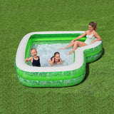 Inflatable Paddling Pool for Children Bestway Green Multicolour 231 x 231 x 51 cm-21