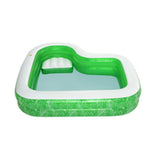 Inflatable Paddling Pool for Children Bestway Green Multicolour 231 x 231 x 51 cm-10