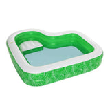 Inflatable Paddling Pool for Children Bestway Green Multicolour 231 x 231 x 51 cm-6