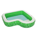 Inflatable Paddling Pool for Children Bestway Green Multicolour 231 x 231 x 51 cm-2