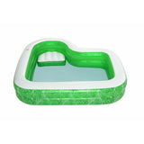 Inflatable Paddling Pool for Children Bestway Green Multicolour 231 x 231 x 51 cm-11