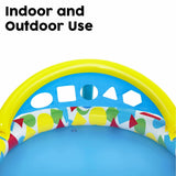Inflatable Paddling Pool for Children Bestway 120 x 117 x 46 cm 45 L-7