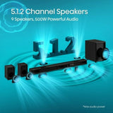 Soundbar Hisense AX5125H  Black 500 W-6