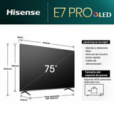 Smart TV Hisense 75E7NQ 4K Ultra HD 75" LED HDR QLED-2