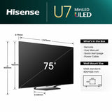 Smart TV Hisense 85U7NQ 4K Ultra HD 85" ULED-1