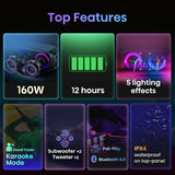 Portable Bluetooth Speakers Hisense PR160 Black-12