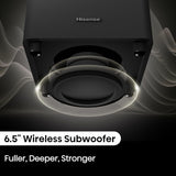 Soundbar Hisense HT SATURN Black-6