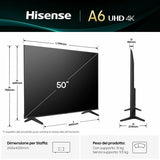 Smart TV Hisense 50A6Q        50 50" 4K Ultra HD LED HDR D-LED-3