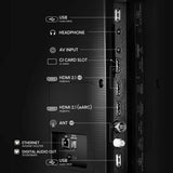 Smart TV Hisense 85A6Q 85" 4K Ultra HD LED HDR D-LED-12