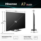 Smart TV Hisense 75A7Q 75" 4K Ultra HD LED HDR D-LED-1